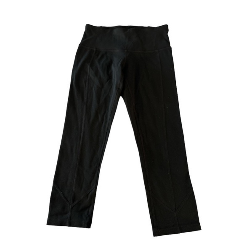 Prana Black Capri Leggings EUC Size XS #7251